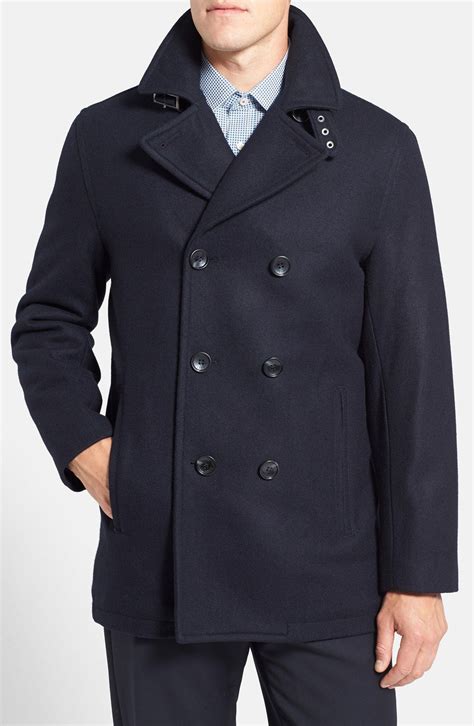 michael kors pea coat men.